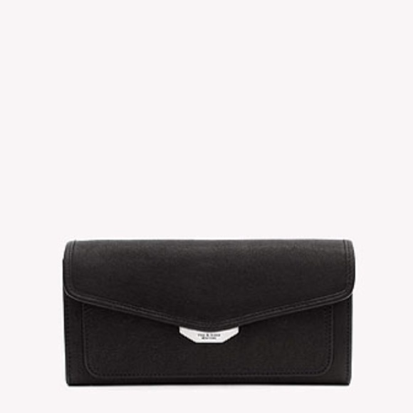 Rag & Bone Field Continental Large Leather Wallet - Picture 1 of 4